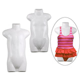 Maxbell Kid Mannequin Torso Boy Girl Clothing Display for Shop Window Clothing Dress L