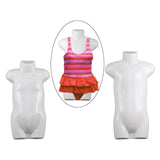 Maxbell Kid Mannequin Torso Boy Girl Clothing Display for Shop Window Clothing Dress L