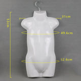 Maxbell Kid Mannequin Torso Boy Girl Clothing Display for Shop Window Clothing Dress S