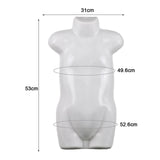 Maxbell Kid Mannequin Torso Boy Girl Clothing Display for Shop Window Clothing Dress S