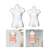 Maxbell Hanging Mannequin Female Body Torso Clothes Holder Mannequin Hanger Hook