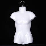 Maxbell Hanging Mannequin Female Body Torso Clothes Holder Mannequin Hanger Hook