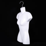 Maxbell Hanging Mannequin Female Body Torso Clothes Holder Mannequin Hanger Hook