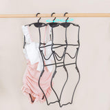 Maxbell Swimsuit Hanger Bikini Swimwear Hanging Rack for Boutiques Window Beachwear Women Black