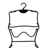 Maxbell Swimsuit Hanger Bikini Swimwear Hanging Rack for Boutiques Window Beachwear Women Black