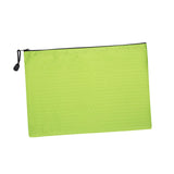 Maxbell Document Pocket Storage Organizer Lightweight Zipper Pouch for Travel Office Green