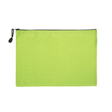 Maxbell Document Pocket Storage Organizer Lightweight Zipper Pouch for Travel Office Green