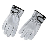 Maxbell Welding Welder Gloves Wear Resistant Protection Short Breathable Work Gloves