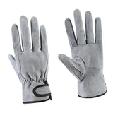 Maxbell Welding Welder Gloves Wear Resistant Protection Short Breathable Work Gloves