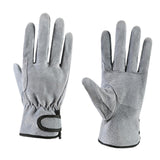 Maxbell Welding Welder Gloves Wear Resistant Protection Short Breathable Work Gloves
