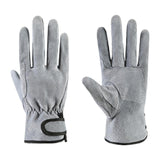Maxbell Welding Welder Gloves Wear Resistant Protection Short Breathable Work Gloves