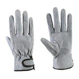 Maxbell Welding Welder Gloves Wear Resistant Protection Short Breathable Work Gloves