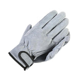 Maxbell Welding Welder Gloves Wear Resistant Protection Short Breathable Work Gloves