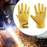 Maxbell Welding Work Gloves Heavy Duty Portable Protective Gloves for Industrial TIG