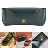 Maxbell Eyeglasses Case Portable Glasses Holder Storage Box Display Box Glasses Case Green