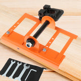 Maxbell Chain Saw Mill Orange Accessories Sturdy Lumber Cutting Guide for Woodworkers