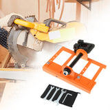 Maxbell Chain Saw Mill Orange Accessories Sturdy Lumber Cutting Guide for Woodworkers