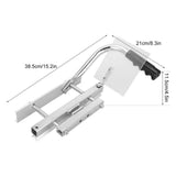 Maxbell Chainsaw Edging Sawmill Metal Chainsaw Mill Lumber Cutting Guide Easy to Use