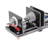 Maxbell Battery Holder Black with Wiring Terminal Battery Organizer for AA AAA 26650