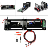 Maxbell Battery Holder Black with Wiring Terminal Battery Organizer for AA AAA 26650