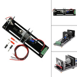 Maxbell Battery Holder Black with Wiring Terminal Battery Organizer for AA AAA 26650