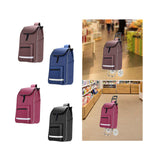 Maxbell Maxbell Shopping Cart Replacement Bag Portable Reusable Trolley Bag for Home Kitchen Brown
