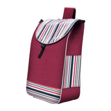 Maxbell Folding Shopping Cart Replacement Bag Drawstring Home Trolley Cart Spare Bag Red