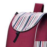 Maxbell Folding Shopping Cart Replacement Bag Drawstring Home Trolley Cart Spare Bag Red