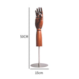 Maxbell Maxbell Wooden Hand Model Bracelet Organizer Jewelry Stand Artist Manikin Hand Model