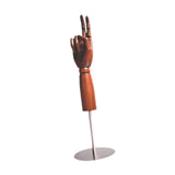 Maxbell Maxbell Wooden Hand Model Bracelet Organizer Jewelry Stand Artist Manikin Hand Model