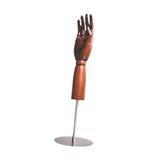 Maxbell Maxbell Wooden Hand Model Bracelet Organizer Jewelry Stand Artist Manikin Hand Model