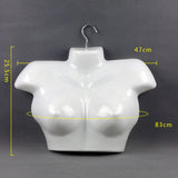 Maxbell Maxbell Half Body Display Model Ladies' Upper Torso Display Form for Jewelry Display Skin Color