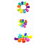Maxbell 10x Pencil Grips Anti Slip Pencil Grippers for Children Boys Girls Classroom