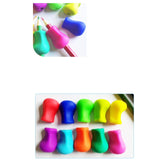 Maxbell 10x Pencil Grips Anti Slip Pencil Grippers for Children Boys Girls Classroom
