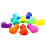 Maxbell 10x Pencil Grips Anti Slip Pencil Grippers for Children Boys Girls Classroom