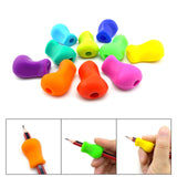 Maxbell 10x Pencil Grips Anti Slip Pencil Grippers for Children Boys Girls Classroom