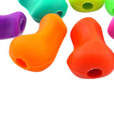 Maxbell 10x Pencil Grips Anti Slip Pencil Grippers for Children Boys Girls Classroom