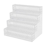 Maxbell Acrylic Pencil Holder Marker Display Stand for Hairpins Makeup Brush Markers 4 Layer