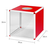 Maxbell Raffle Case Large Capacity Card Paper Lottery Case for Home Outdoor Advising 30cm