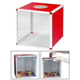 Maxbell Raffle Case Large Capacity Card Paper Lottery Case for Home Outdoor Advising 30cm