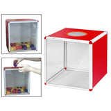 Maxbell Raffle Case Large Capacity Card Paper Lottery Case for Home Outdoor Advising 30cm