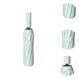 Maxbell Automatic Umbrella Sun Protection Walking Easy Grip Travel Umbrella for Rain Green