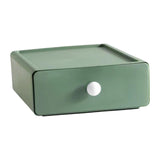 Maxbell Vanity Storage Box School Desktop Kitchen Case Bedroom Desk Organizer Drawer Green
