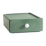 Maxbell Vanity Storage Box School Desktop Kitchen Case Bedroom Desk Organizer Drawer Green