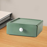Maxbell Vanity Storage Box School Desktop Kitchen Case Bedroom Desk Organizer Drawer Green