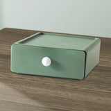 Maxbell Vanity Storage Box School Desktop Kitchen Case Bedroom Desk Organizer Drawer Green