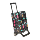 Maxbell Grocery Trolley Bag Portable Grocery Shopping Cart for Transportation Office Style A