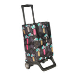 Maxbell Grocery Trolley Bag Portable Grocery Shopping Cart for Transportation Office Style A