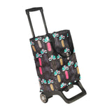 Maxbell Grocery Trolley Bag Portable Grocery Shopping Cart for Transportation Office Style A