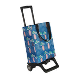 Maxbell Grocery Trolley Bag Portable Grocery Shopping Cart for Transportation Office Style B